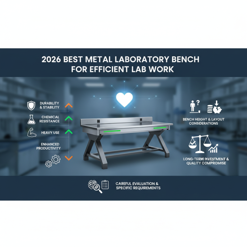 2026 Best Metal Laboratory Bench for Efficient Lab Work?