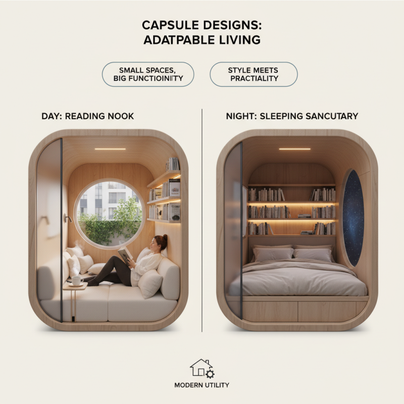 Best Home Capsule Designs for Stylish Living Spaces?