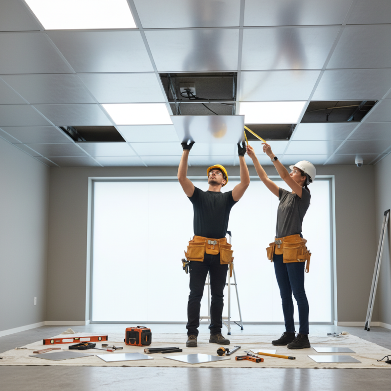 2026 How to Install Aluminum Drop Ceiling Panels Easily?