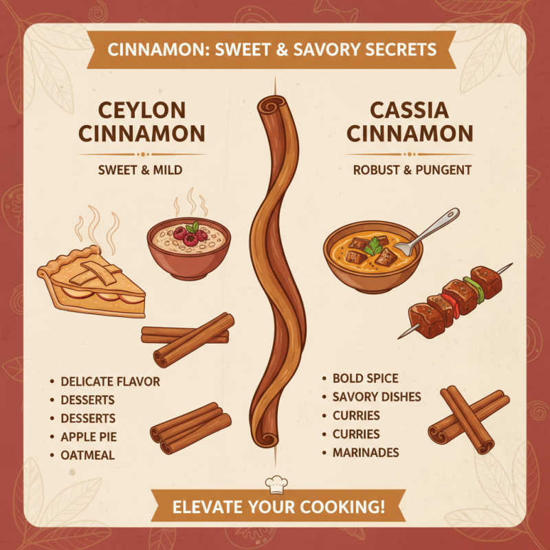 2026 How to Choose the Best Cinnamon for Your Health and Cooking Needs?