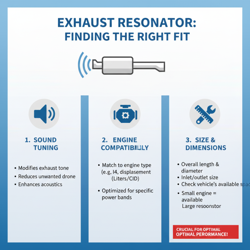 10 Essential Tips for Choosing the Right Exhaust Pipe Resonator