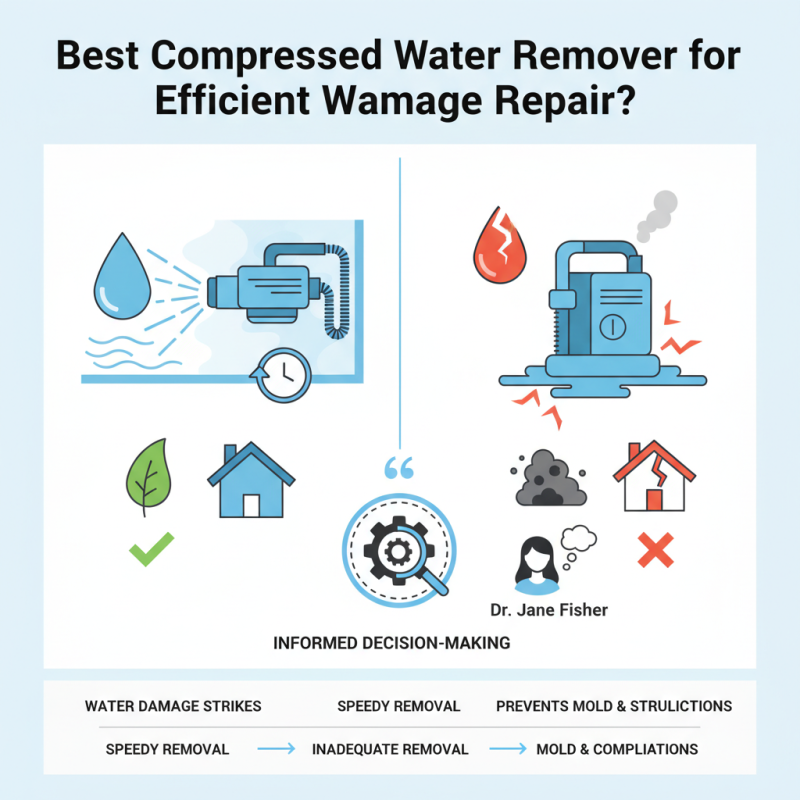 Best Compressed Water Remover for Efficient Water Damage Repair?