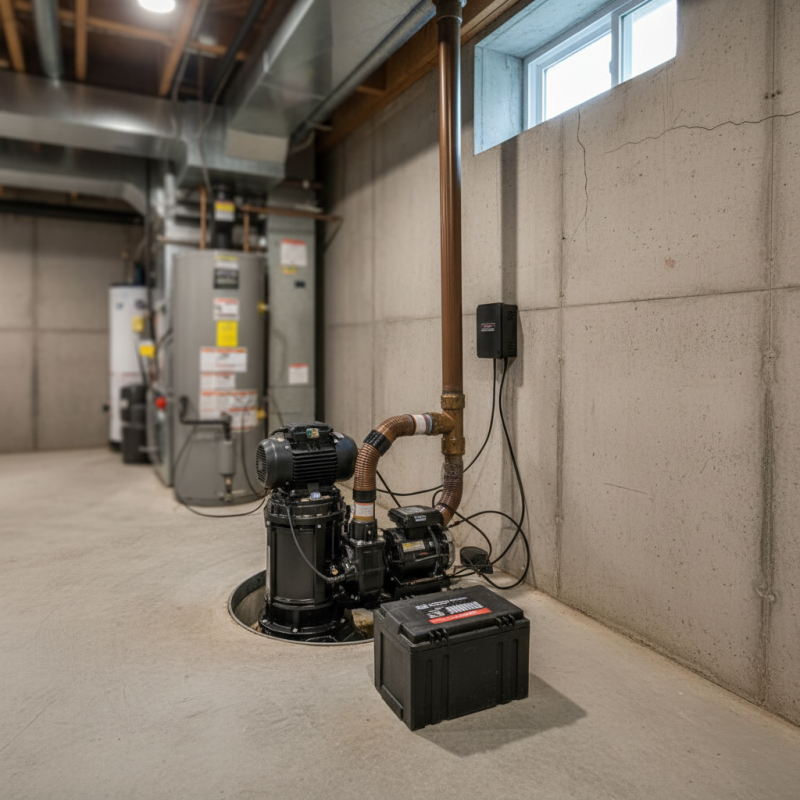 How to Choose a Sump Pump with Battery Backup for Your Home?