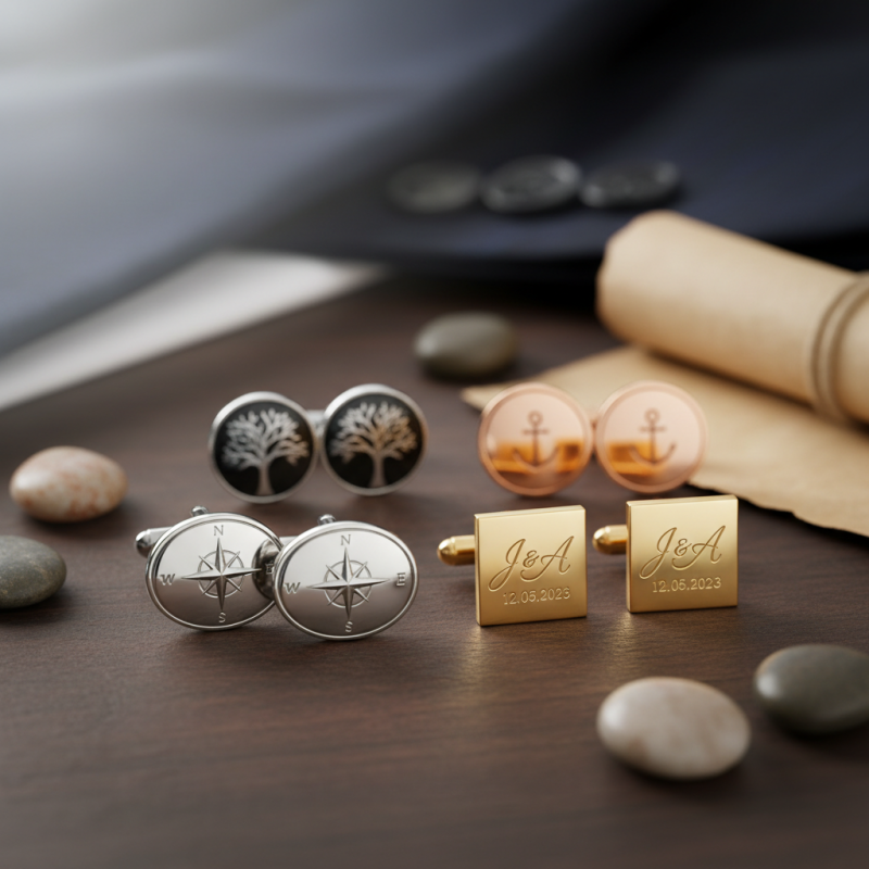 How to Choose the Perfect Engraved Cufflinks for Every Occasion?