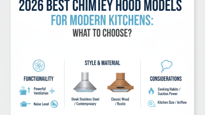2026 Best Chimney Hood Models for Modern Kitchens What to Choose?