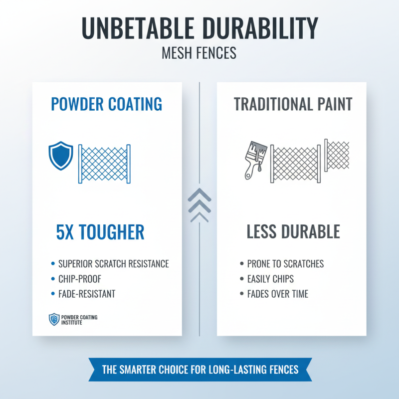 What is Powder Coated Mesh Fence and Its Benefits?