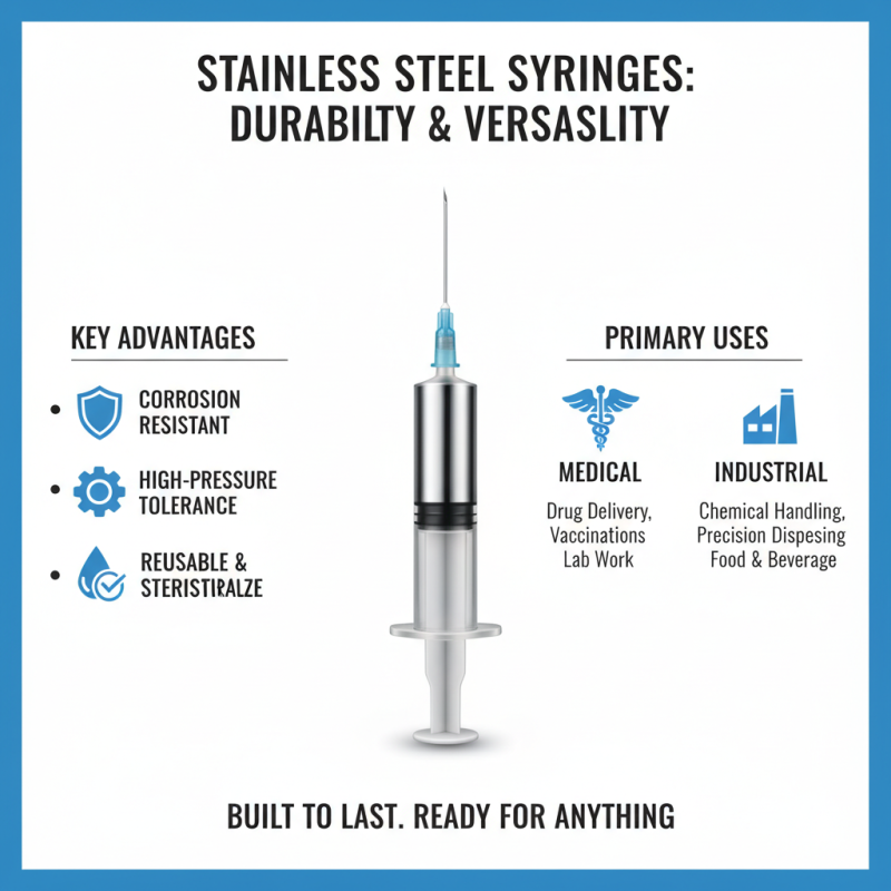 What is a Stainless Steel Syringe and Its Benefits?