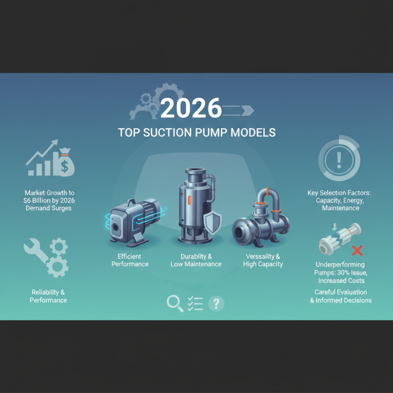 2026 Top Suction Pump Models for Efficient Performance and Reliability?