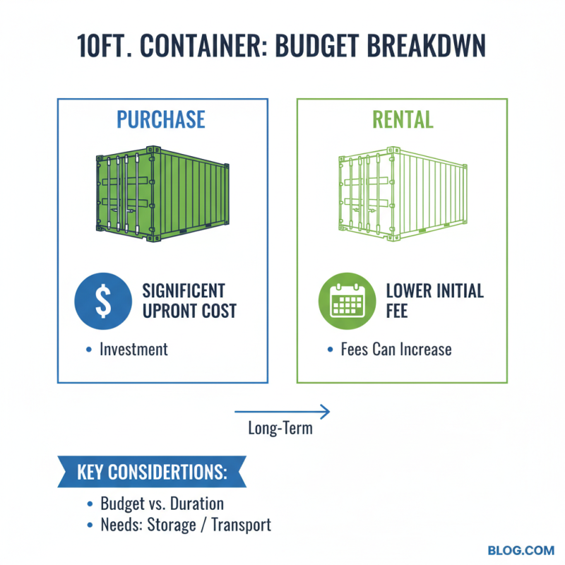 How to Choose the Right 10ft Container for Your Needs?