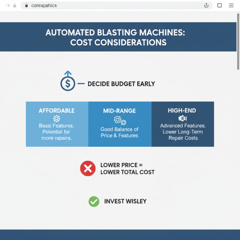 How to Choose the Right Automated Blasting Machines for Your Needs?