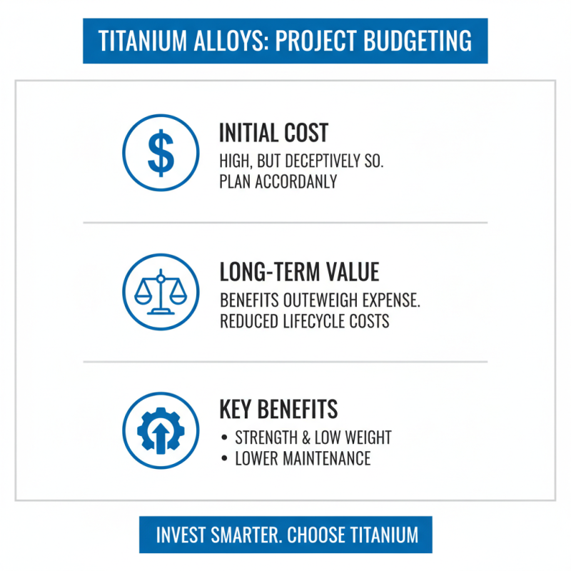 10 Essential Tips for Using Titanium Alloys in Your Projects?