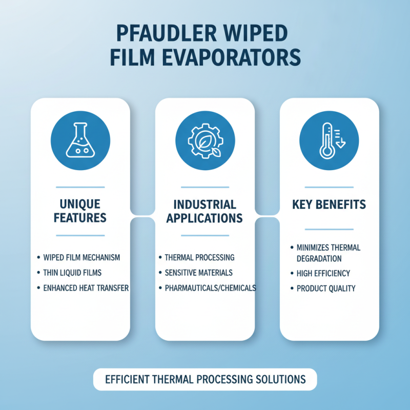 Top Benefits of Pfaudler Wiped Film Evaporators for Industrial Applications?