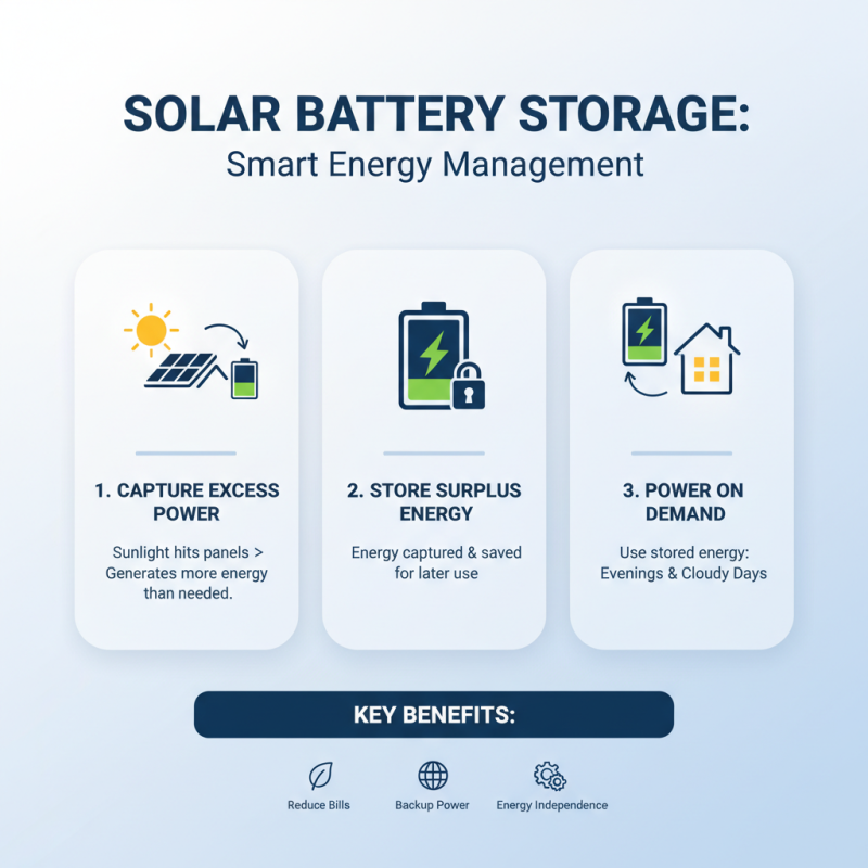 What is Solar Battery Storage and How Does It Work?