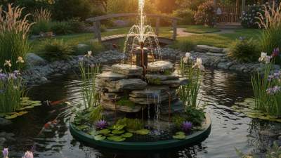 How to Create a Stunning DIY Floating Pond Fountain?