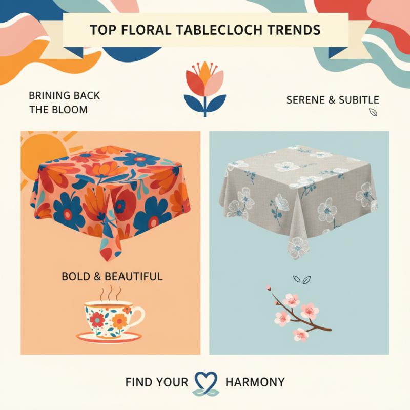 Top Floral Tablecloth Trends for Your Home Decor Ideas?