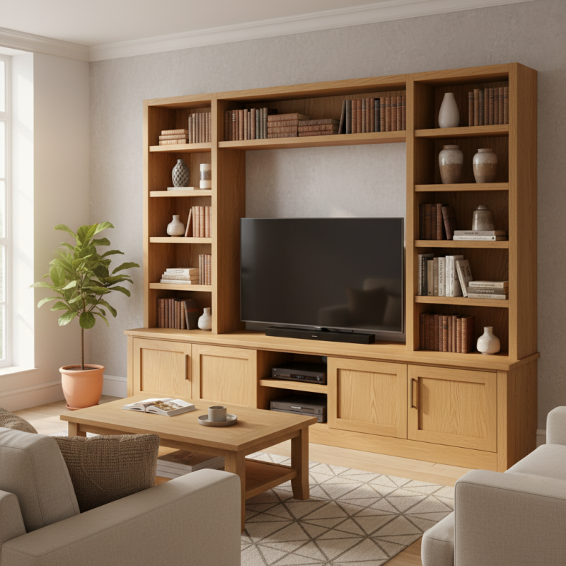 What are the Benefits of an Oak Entertainment Unit?