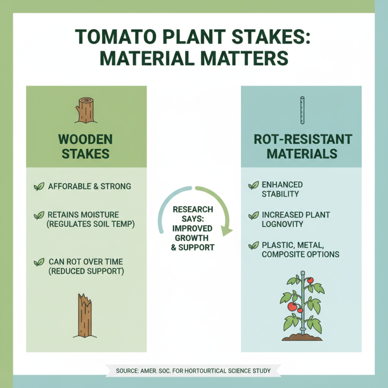 Top Tomato Plant Stakes for Optimal Growth and Support Tips?
