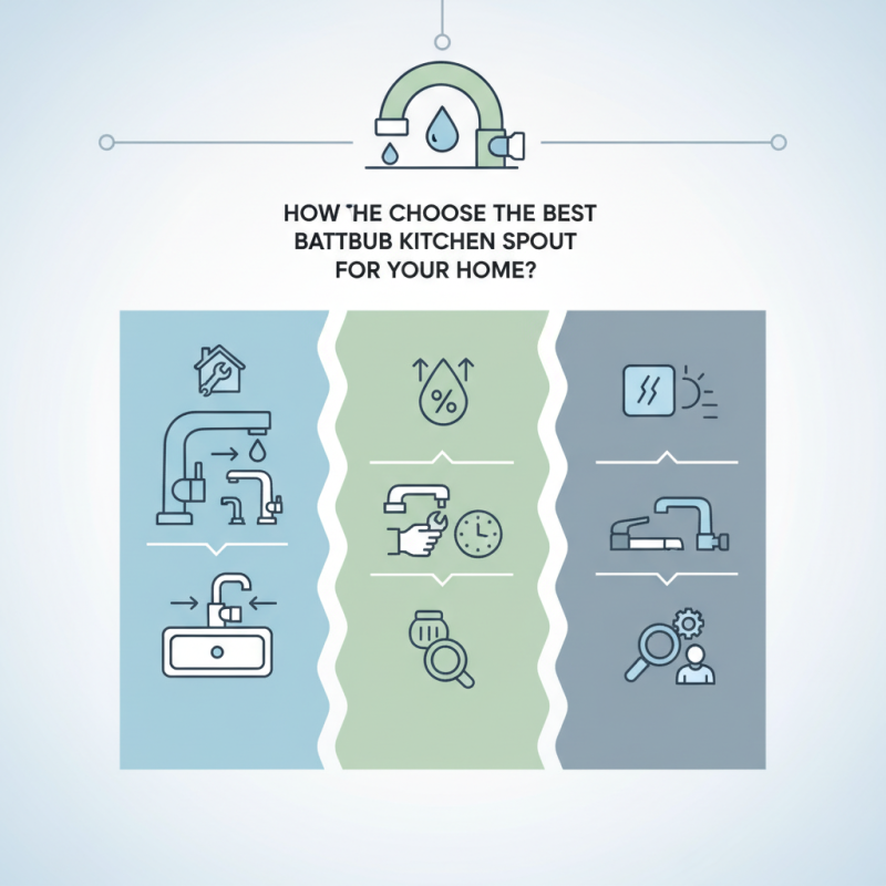 How to Choose the Best Bathtub Kitchen Spout for Your Home?