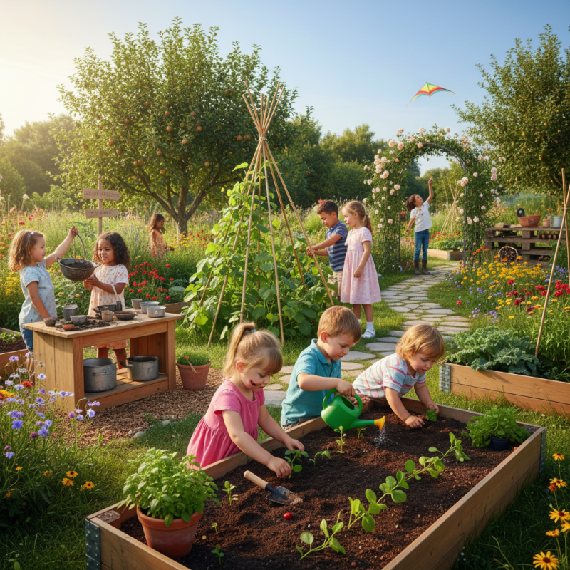 Top 10 Garden Play Ideas for Kids to Enjoy Outdoors?