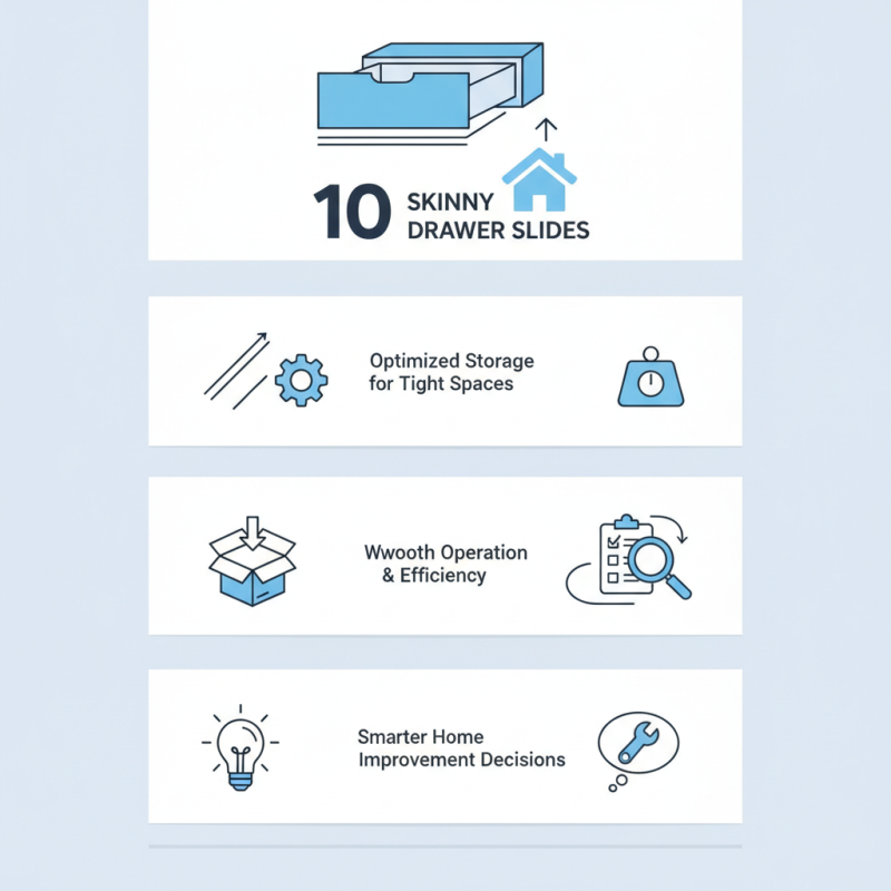 Top 10 Best Skinny Drawer Slides for Your Home Improvement Needs?