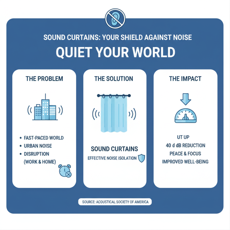 Top 10 Benefits of Installing Sound Curtains for Home and Office