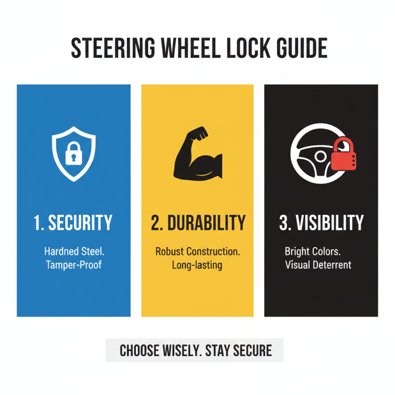 10 Best Steering Wheel Lock Options for Ultimate Vehicle Security
