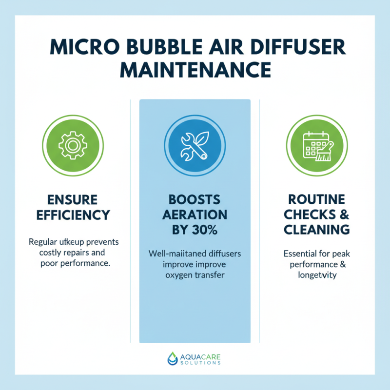 Micro Bubble Air Diffuser Tips for Optimal Performance?