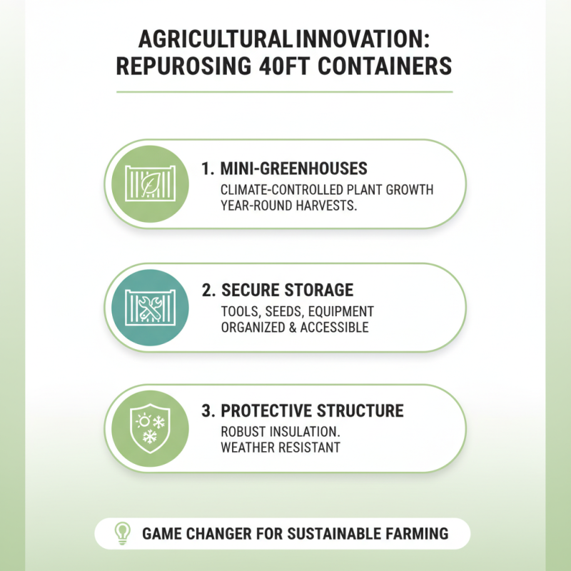 2026 Best Uses for a 40ft Container in Your Projects