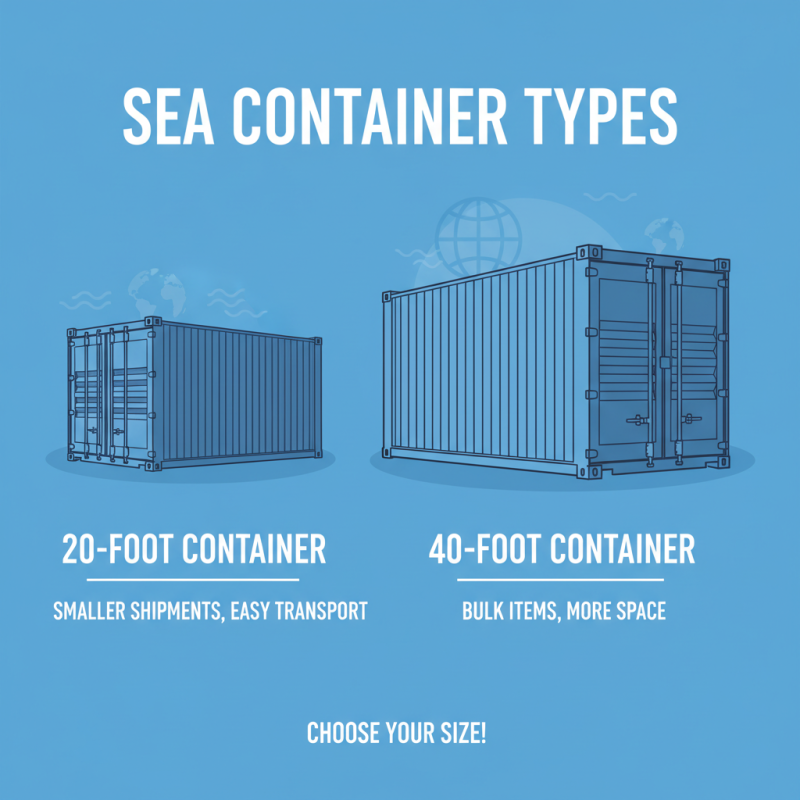 How to Choose the Right Sea Container for Your Needs?