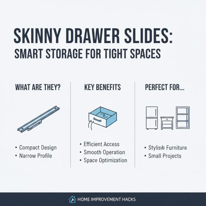 Top 10 Best Skinny Drawer Slides for Your Home Improvement Needs?