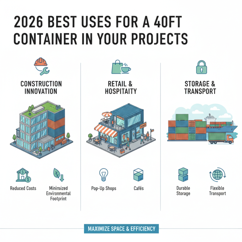 2026 Best Uses for a 40ft Container in Your Projects