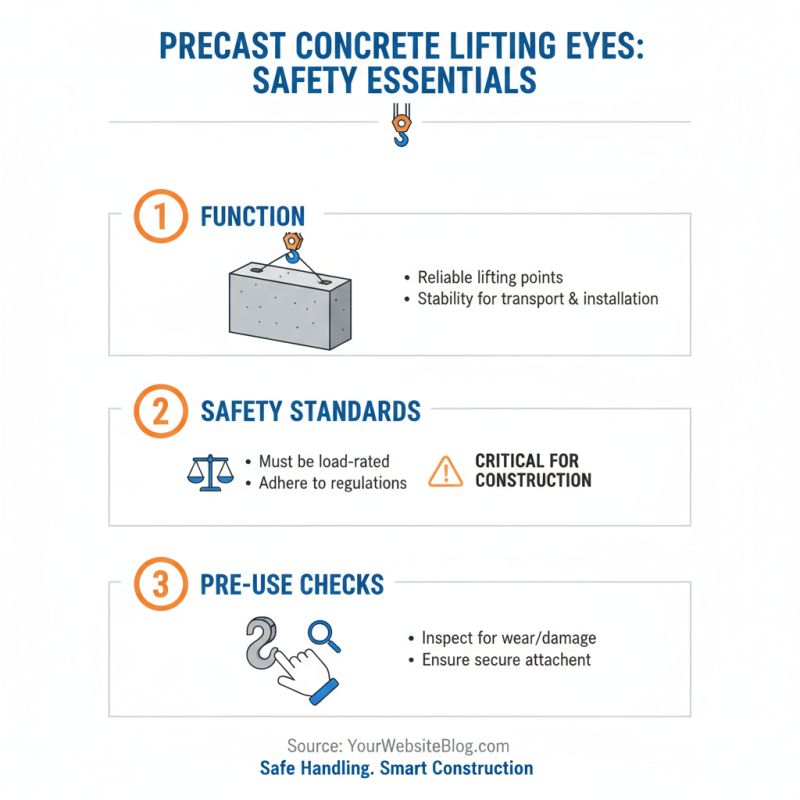 Why Use Precast Concrete Lifting Eyes for Safe Construction?