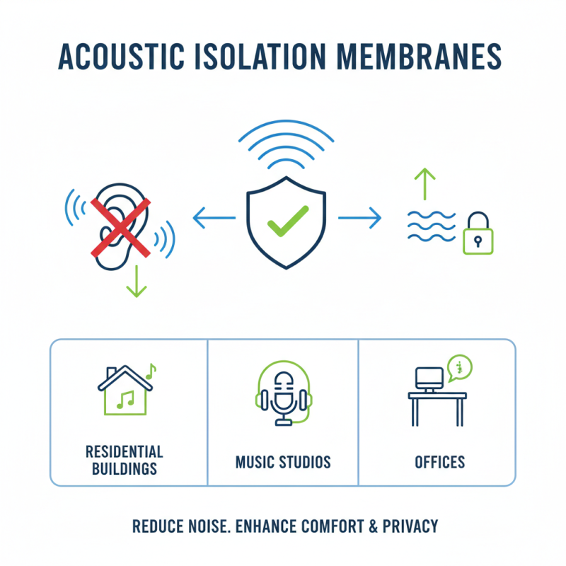 How to Choose the Right Acoustic Isolation Membrane for Your Needs?
