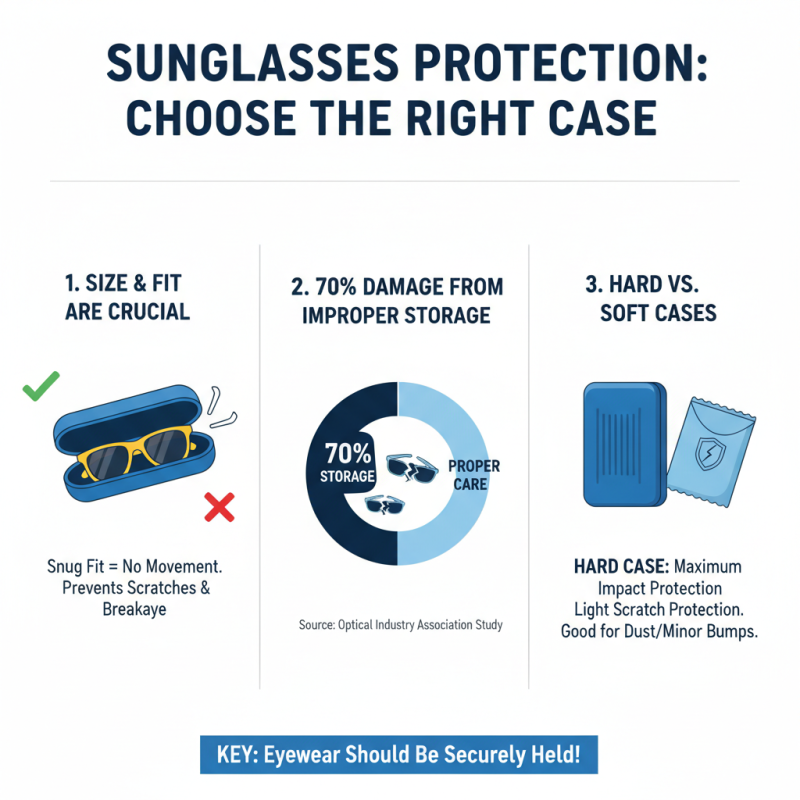What is the best type of sunglasses case for protection?