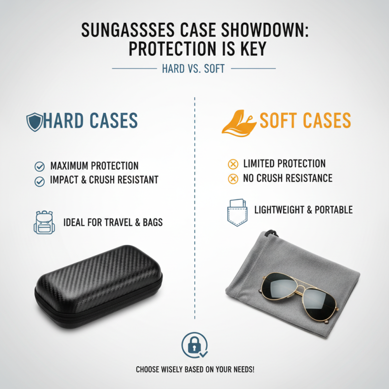 What is the best type of sunglasses case for protection?