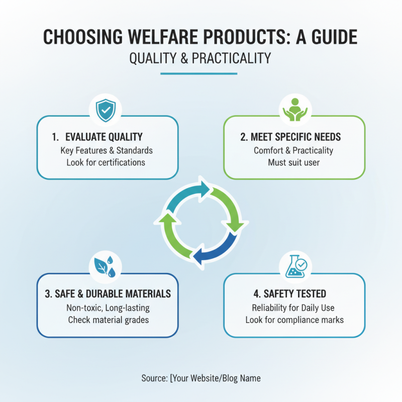 How to Choose the Best Welfare Products for Your Needs?