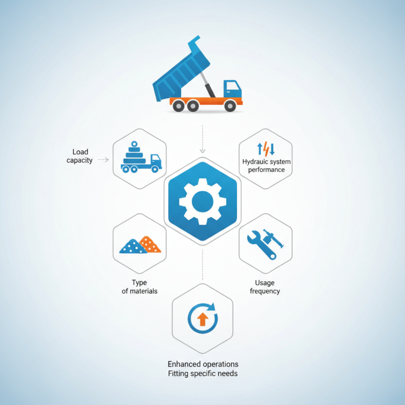 How to Choose the Right Dump Truck Hydraulic Hoist for Your Needs?