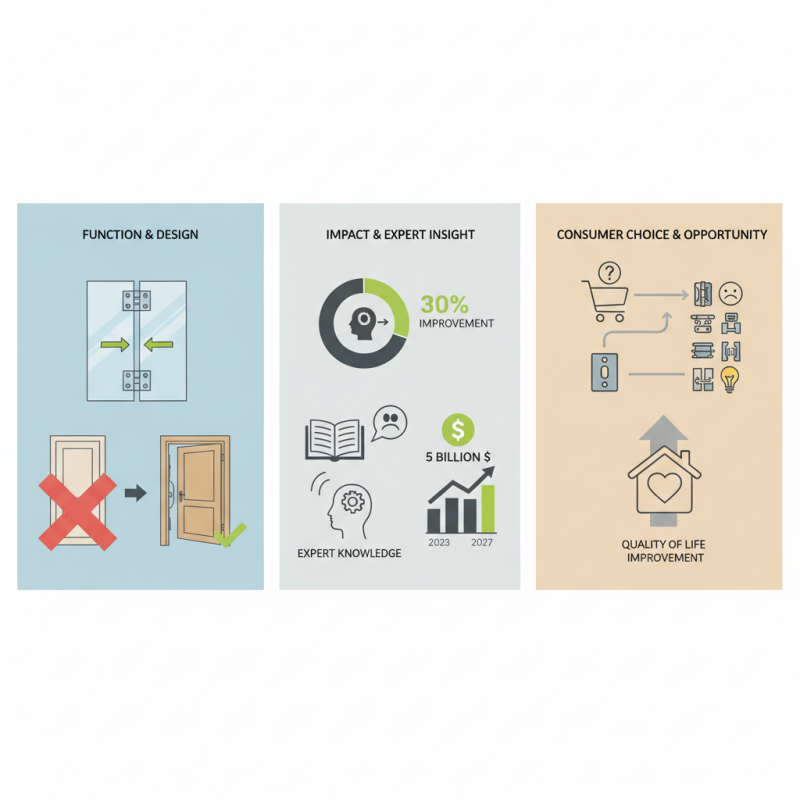 What is the Purpose of Different Types of Door Hinges?