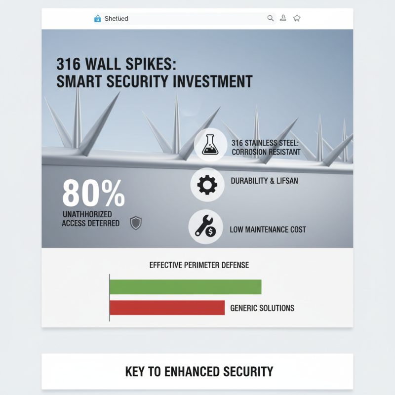 How to Choose the Best 316 Wall Spikes for Security?