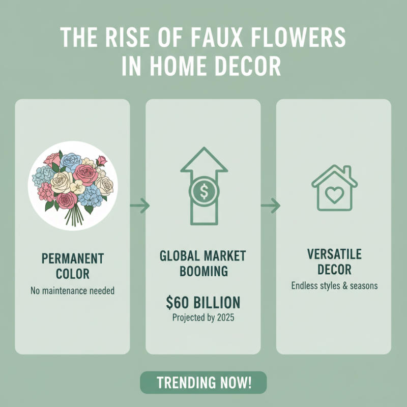 What is Faux Flowers and How Are They Used in Home Decor?