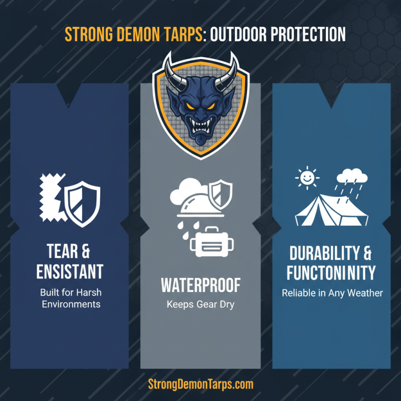 2026 How to Use Strong Demon Tarp for Outdoor Protection and Durability?