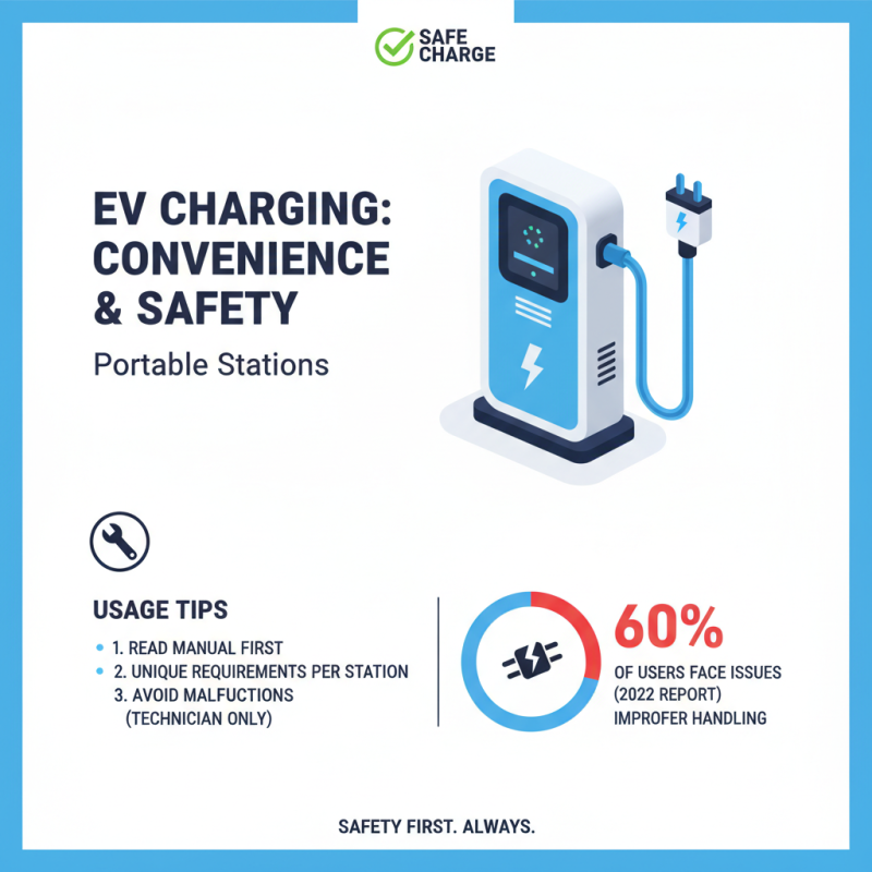 10 Essential Tips for Using a Portable EV Station Effectively