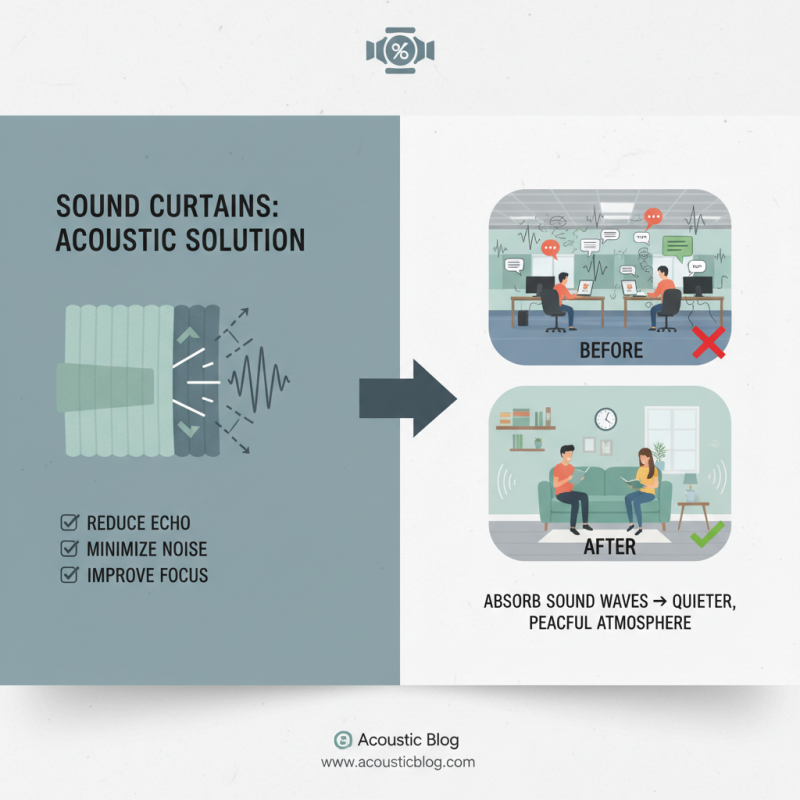 Top 10 Benefits of Installing Sound Curtains for Home and Office