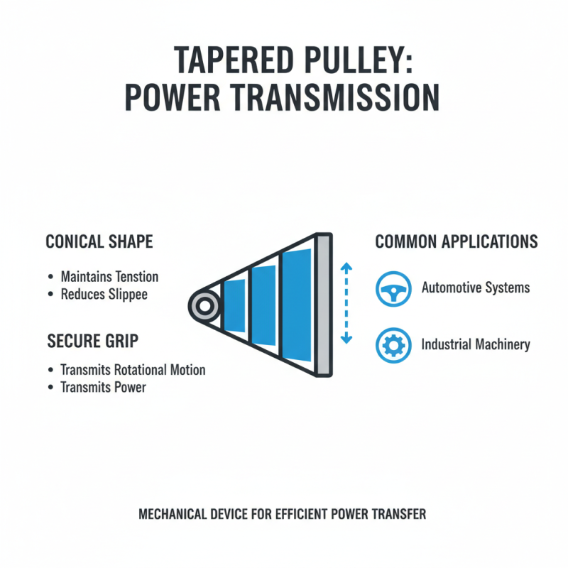 What is a Tapered Pulley and How Does it Work?