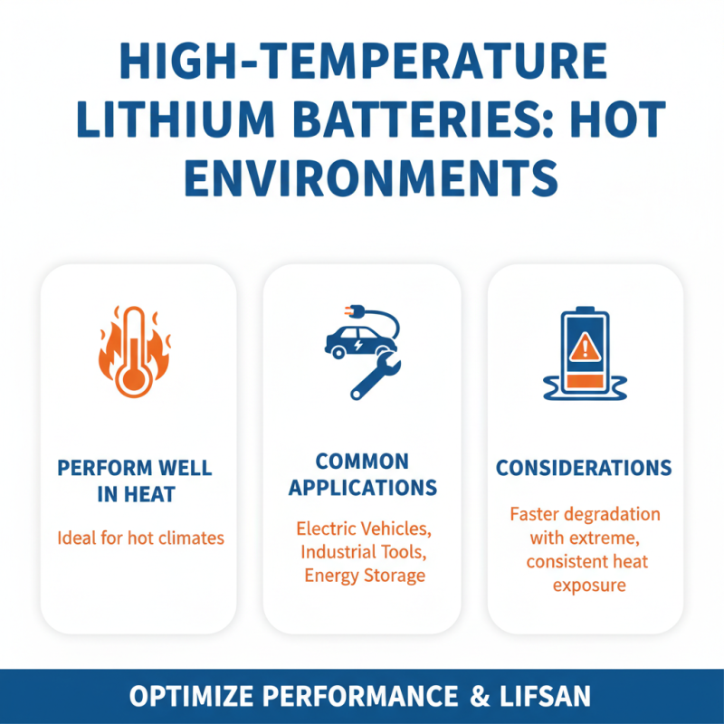 How to Choose High and Low Temperature Lithium Batteries?