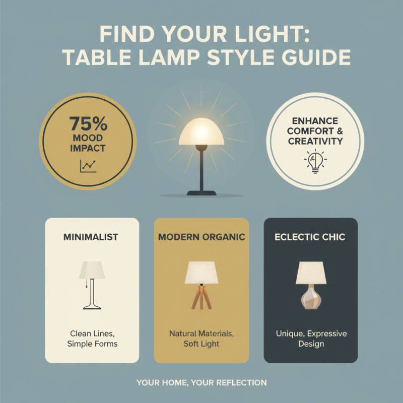 How to Choose the Perfect Table Lamp for Your Home Decor?