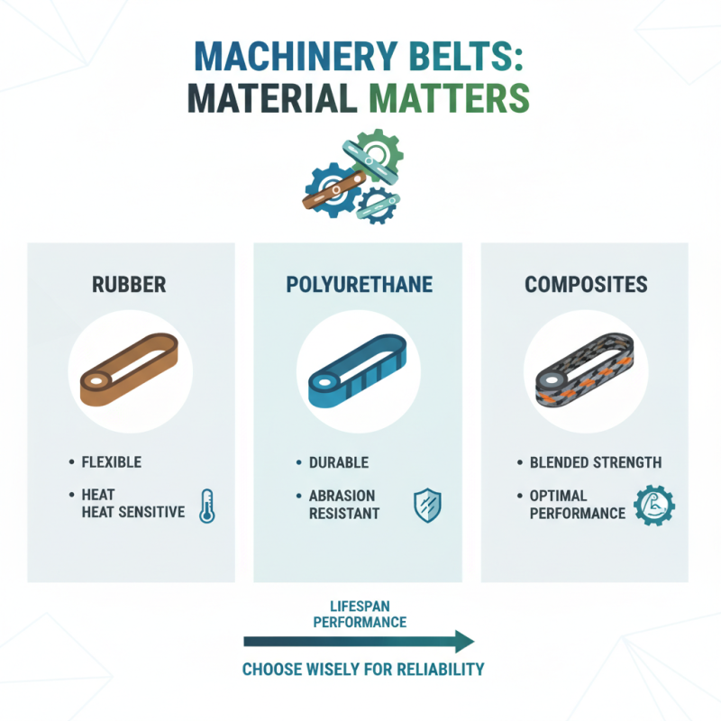 How to Choose the Right Machinery Belts for Your Equipment?