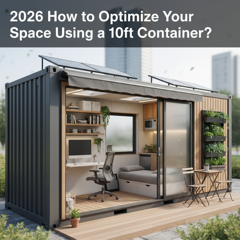 2026 How to Optimize Your Space Using a 10ft Container?