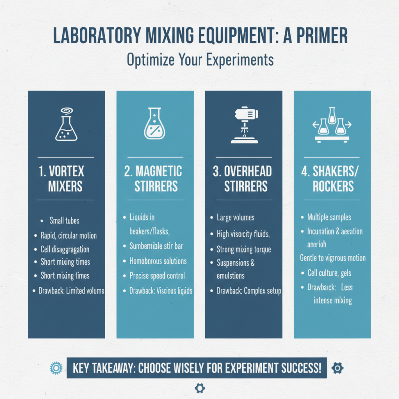 2026 Best Mixing Equipment in Laboratory for Optimal Results?