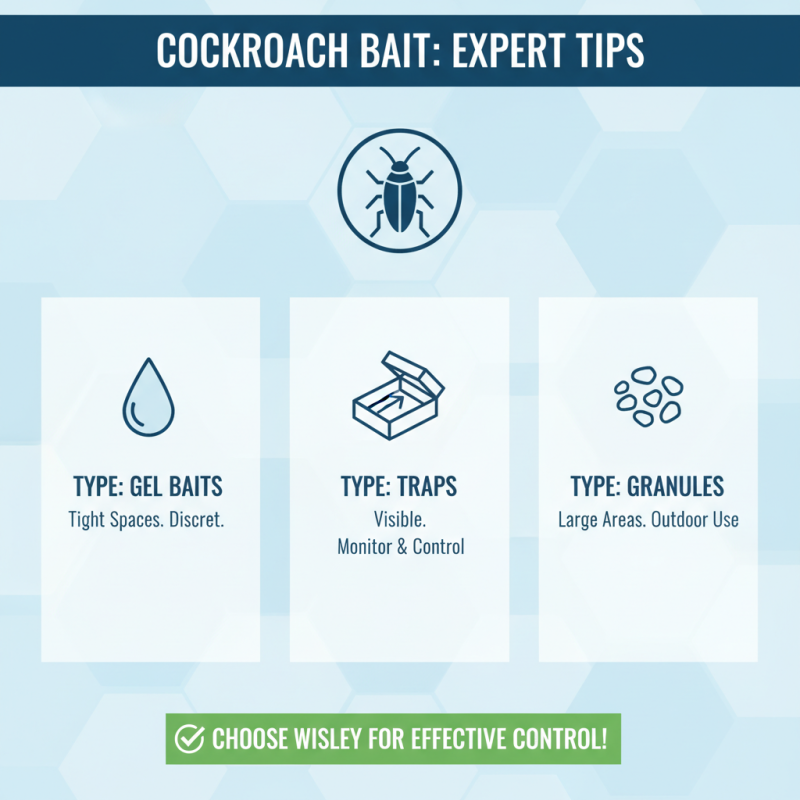 2026 How to Choose the Best Cockroach Bait for Effective Pest Control?